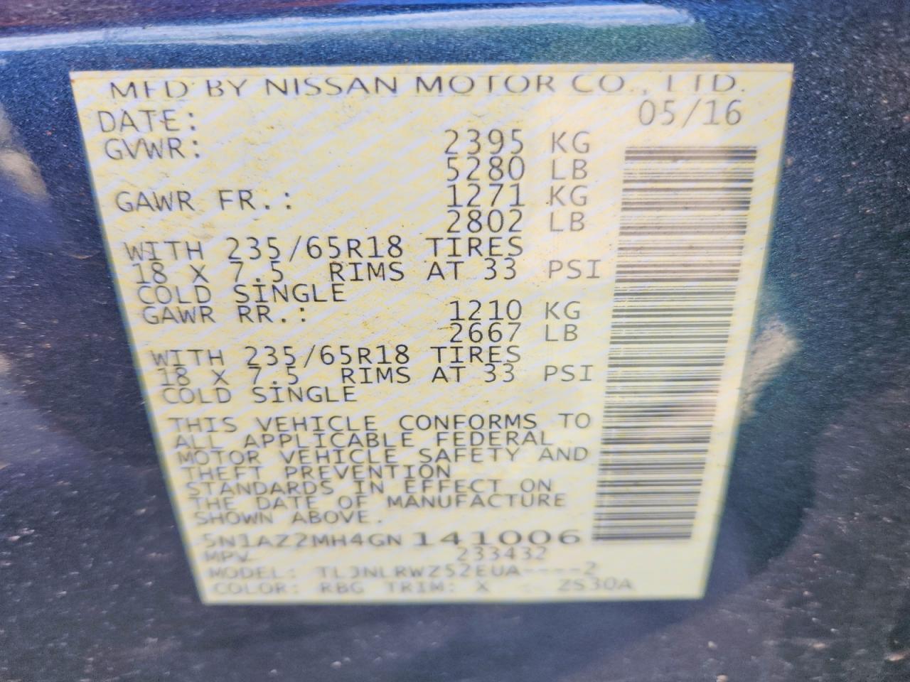Nissan Murano S