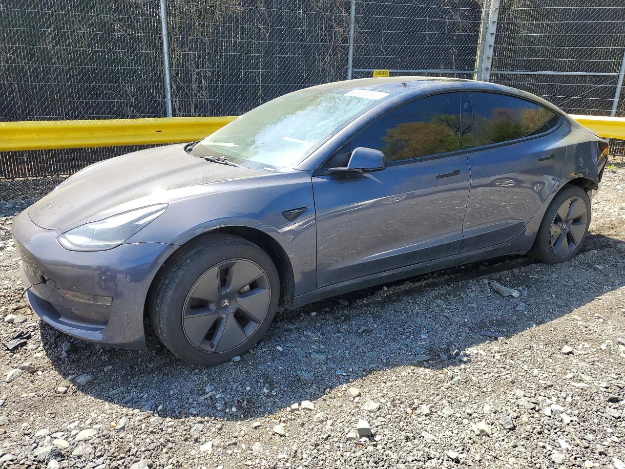 Salvage Tesla Model 3 Image