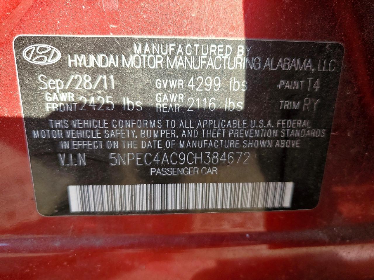 Hyundai SONATA Se