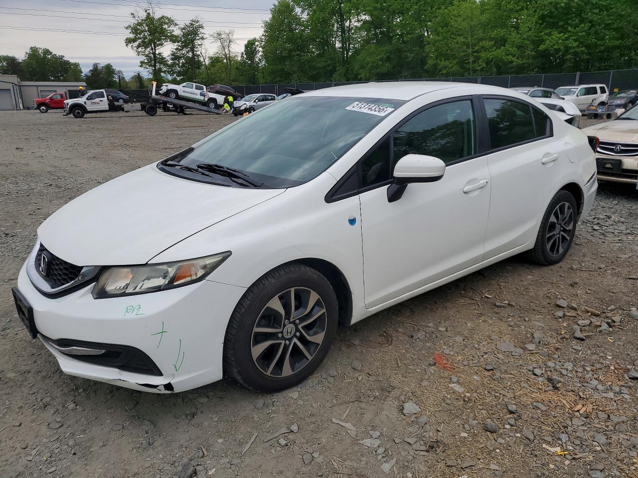 Salvage Honda Civic Image