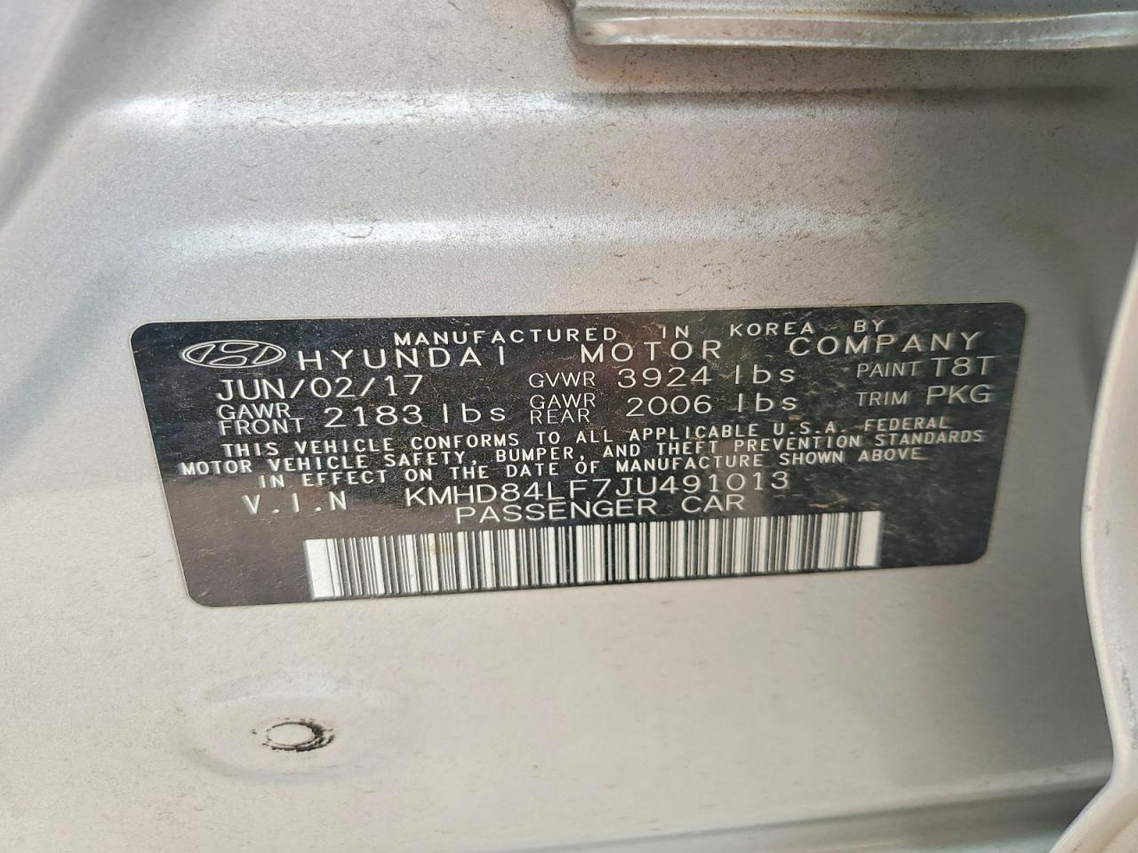 Hyundai ELANTRA Value Edition