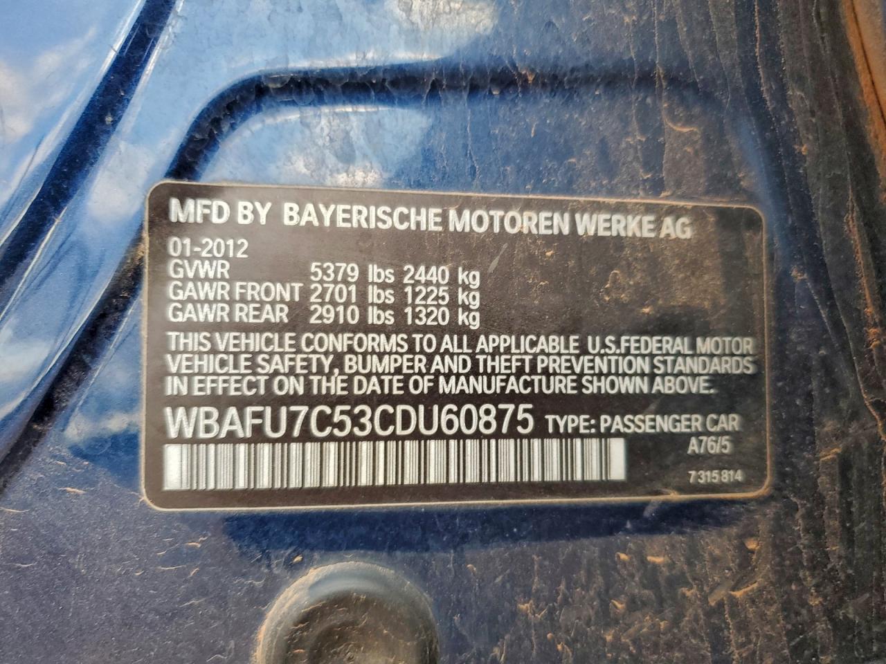 BMW 5 Series Xi
