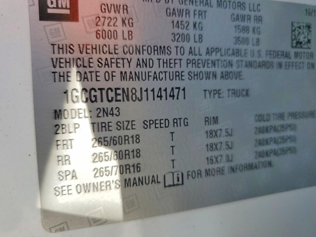 Chevrolet Colorado Lt