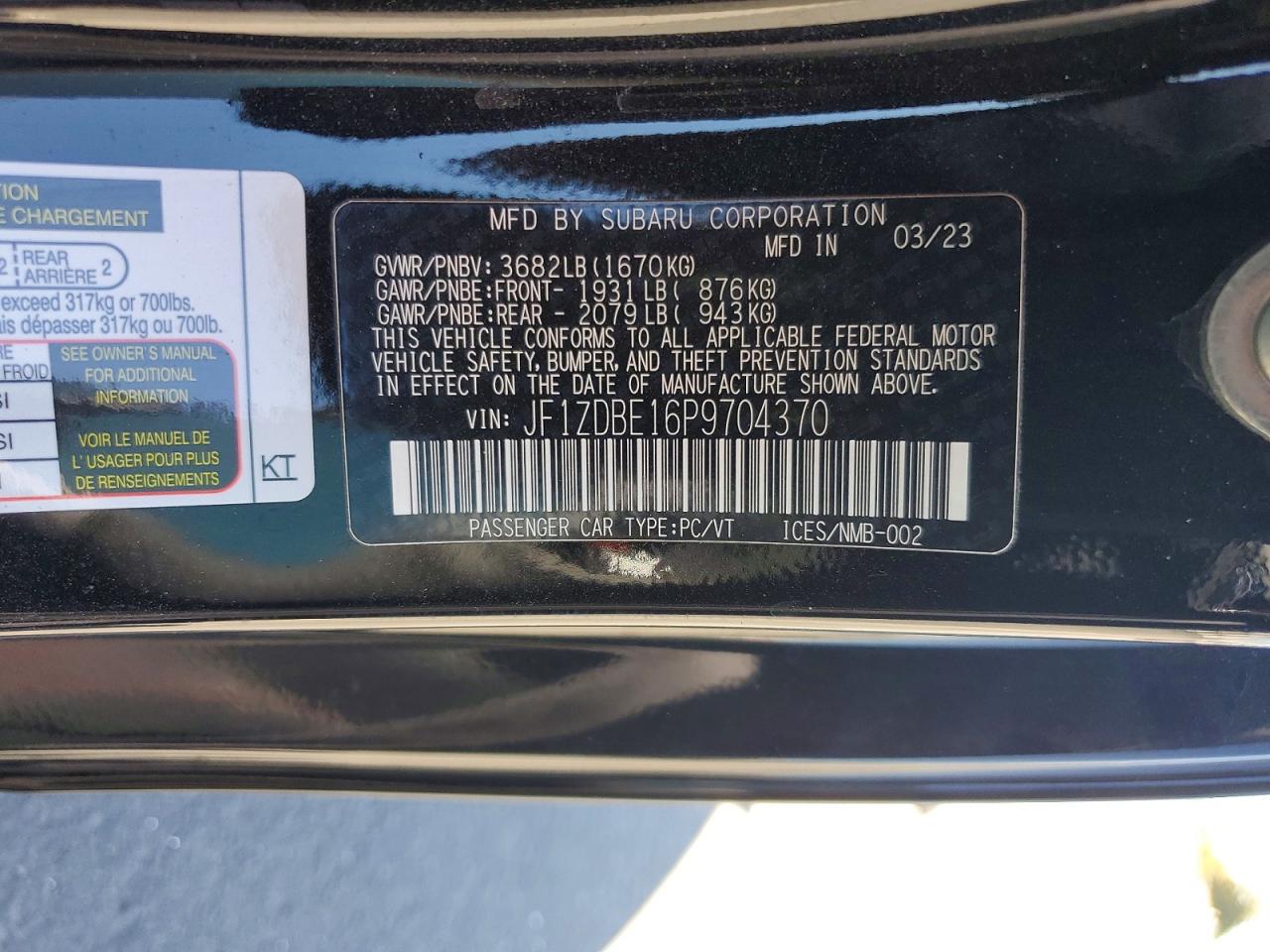 Subaru BRZ Limited