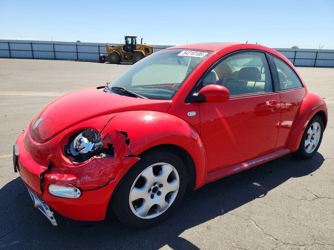 Salvage Volkswagen Beetle Image