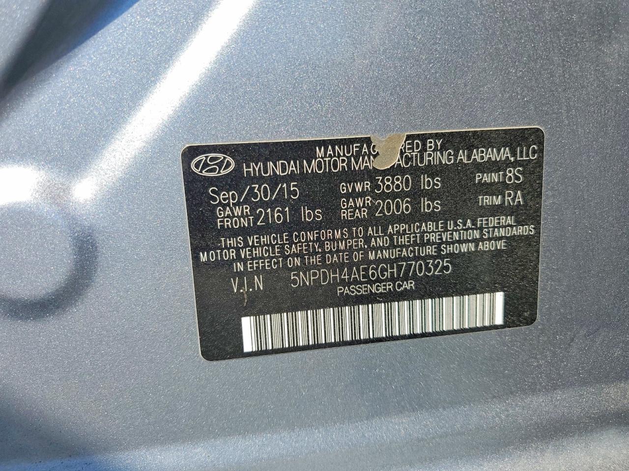 Hyundai ELANTRA Se