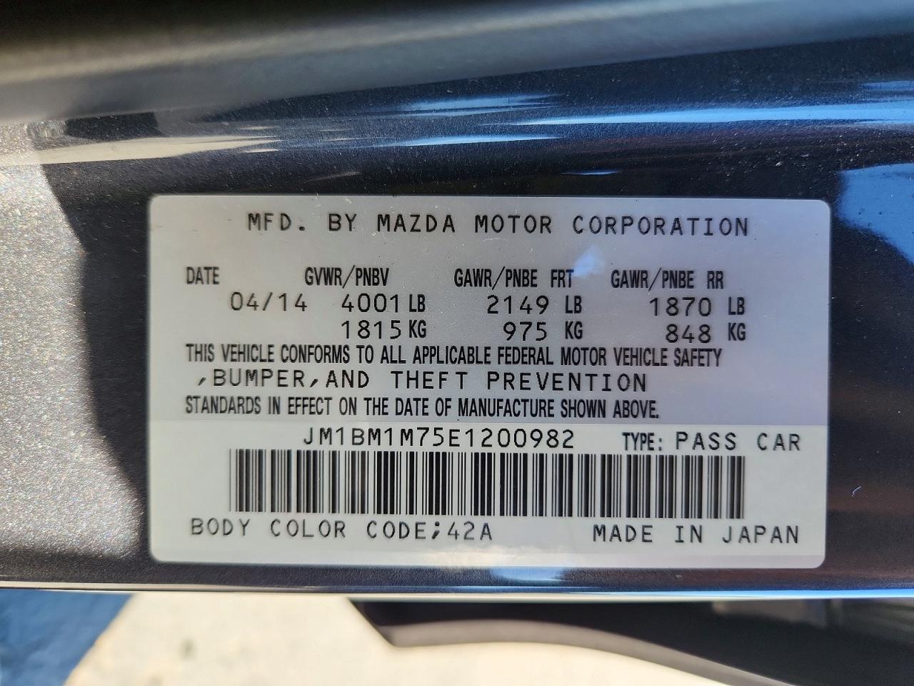 Mazda 3 Grand Touring