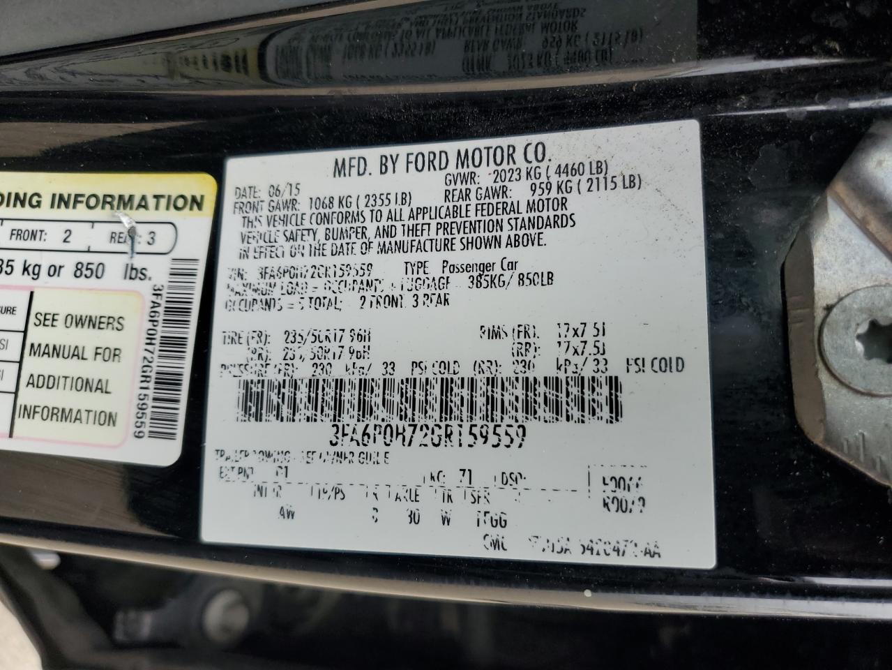 Ford Fusion Se