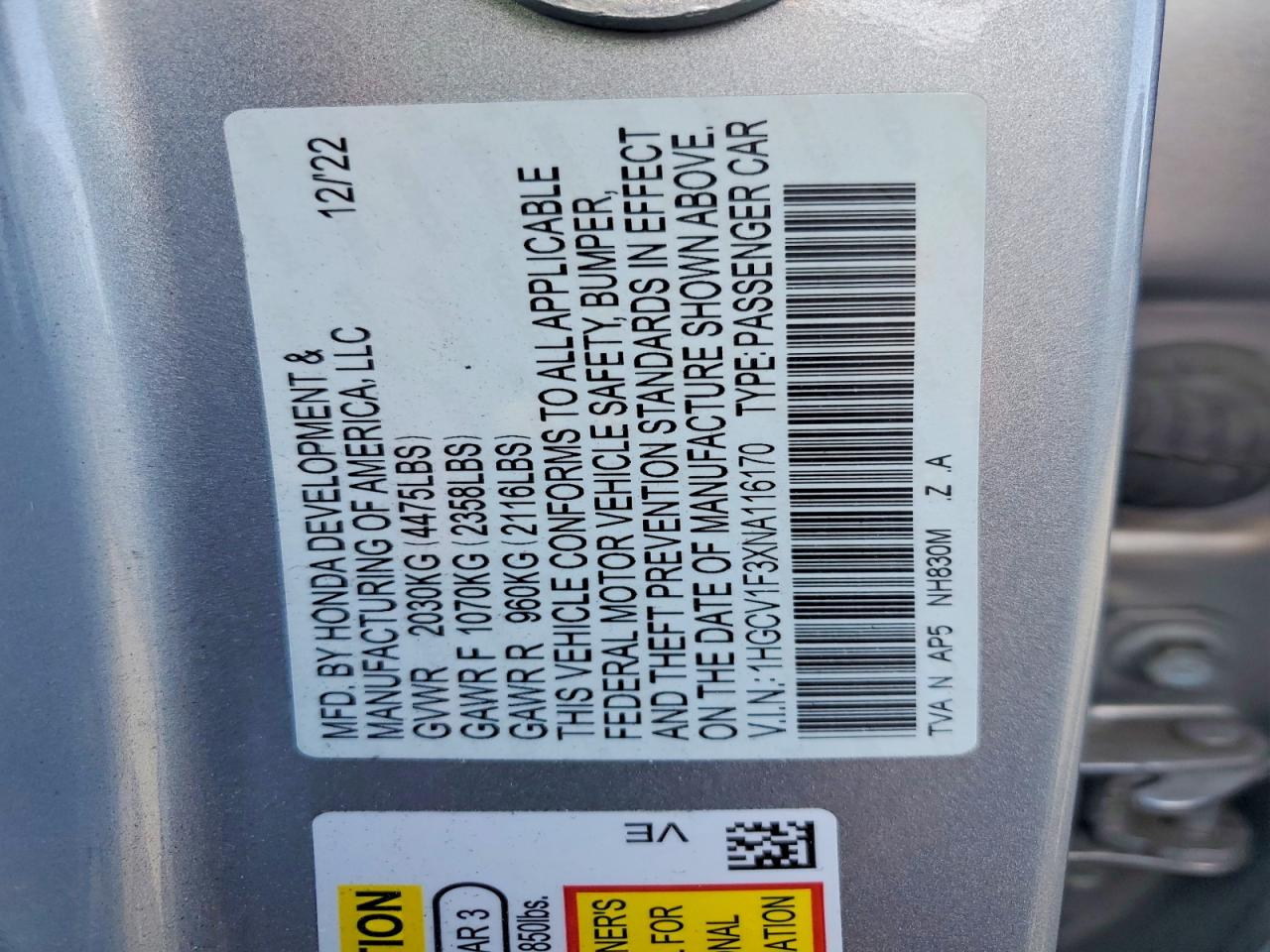 Honda Accord Sport