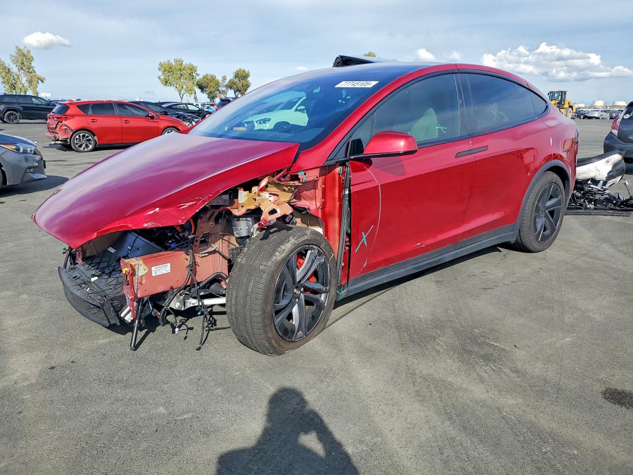 Salvage Tesla Model X Image