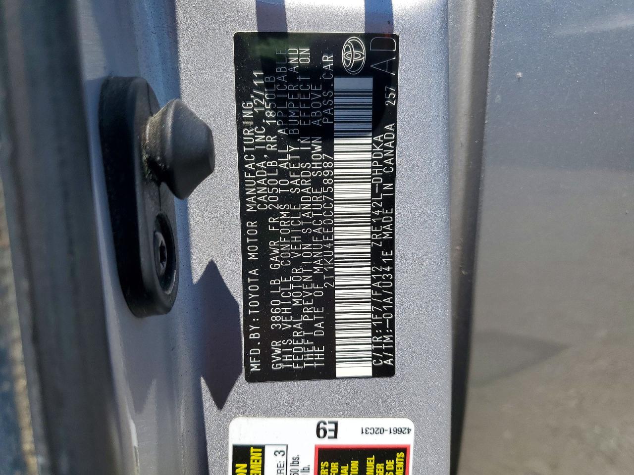 Toyota Matrix L