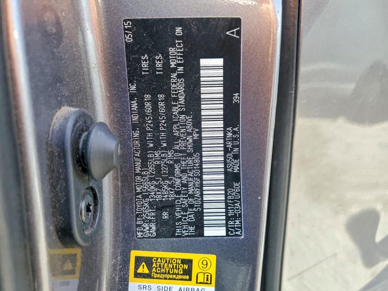 Toyota Highlander Le