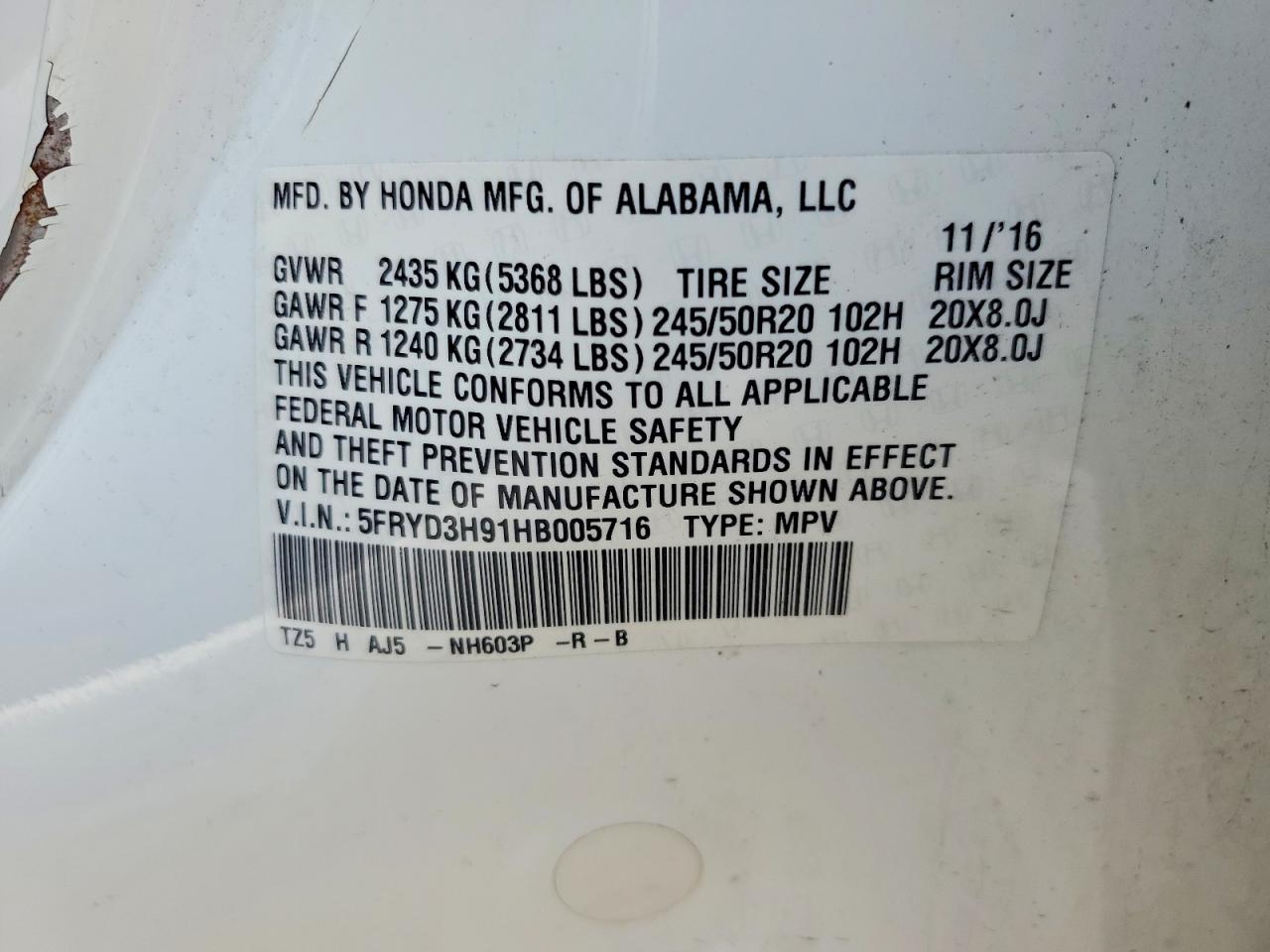 Acura MDX Advance