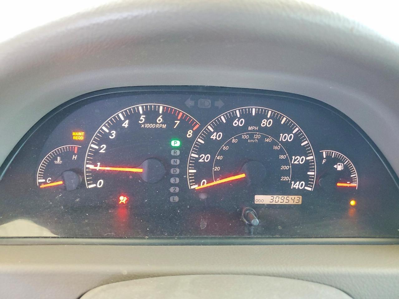 Toyota Camry Le