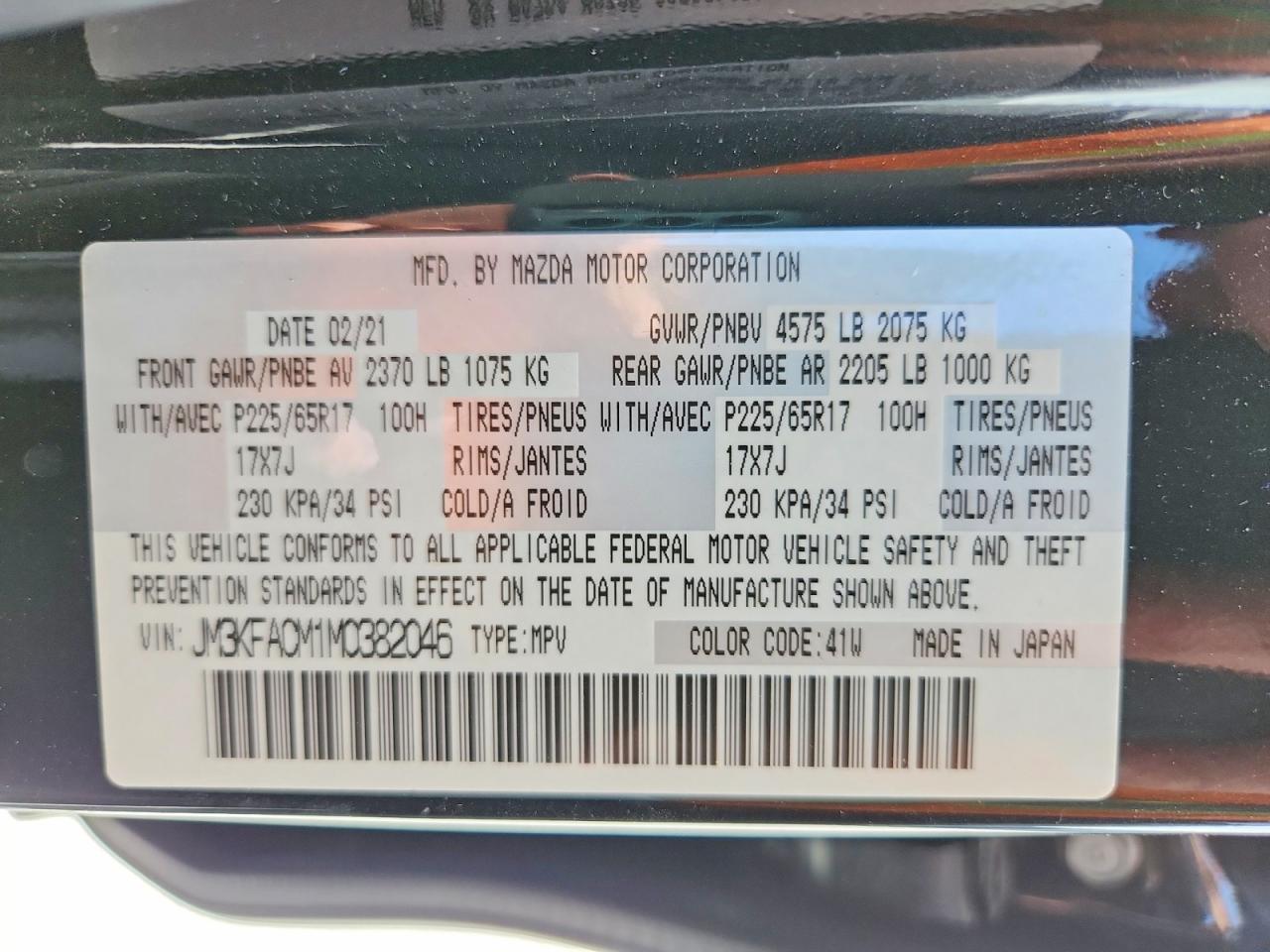 Mazda Cx Touring