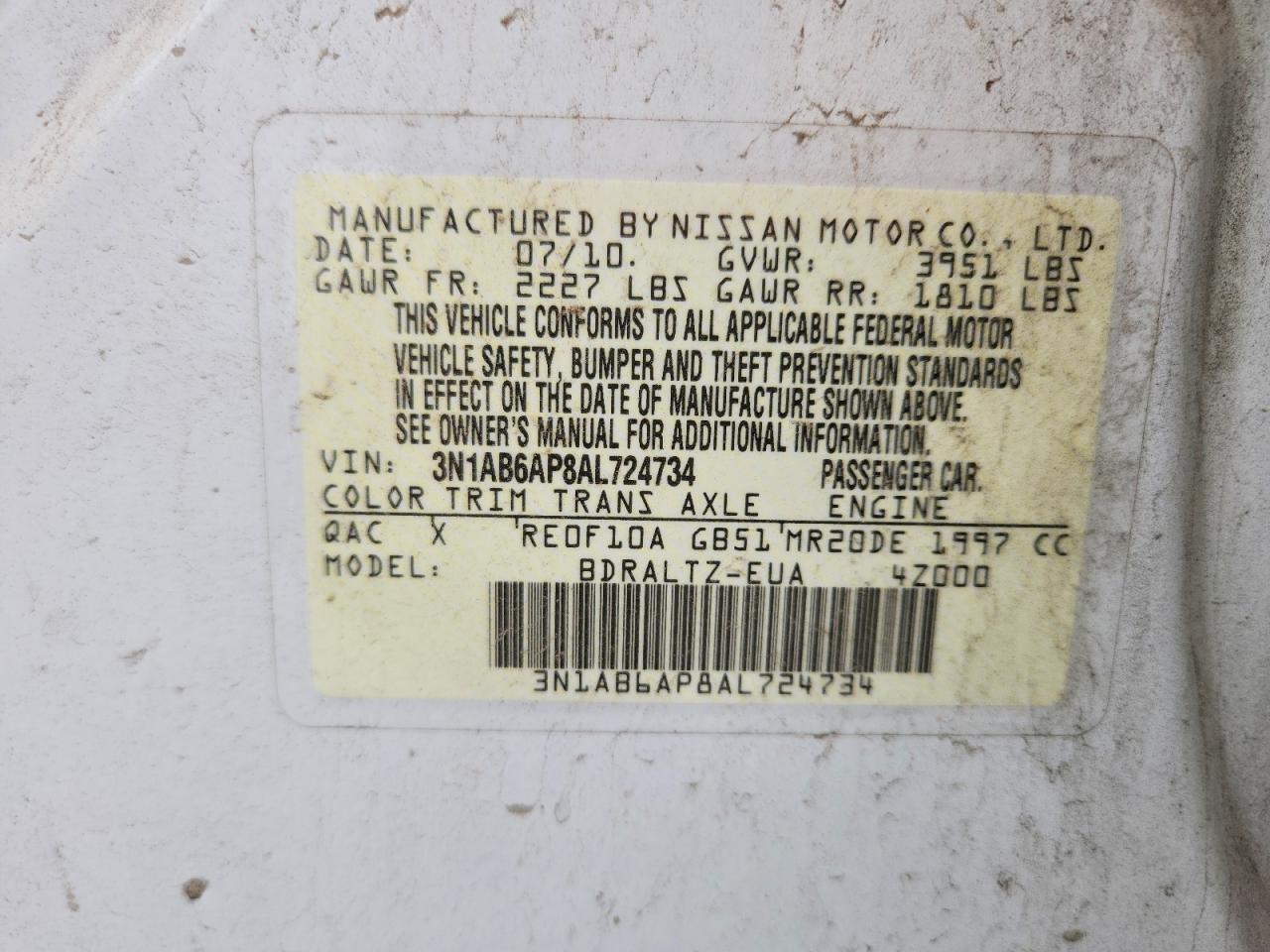 Nissan Sentra 2.0