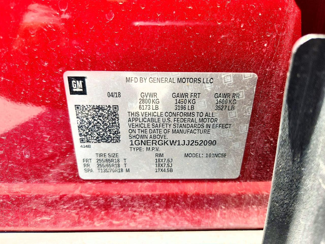 Chevrolet Traverse Lt