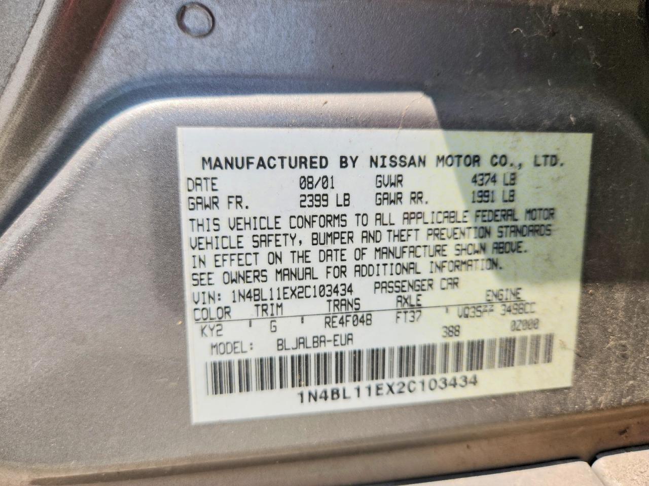 Nissan Altima Se