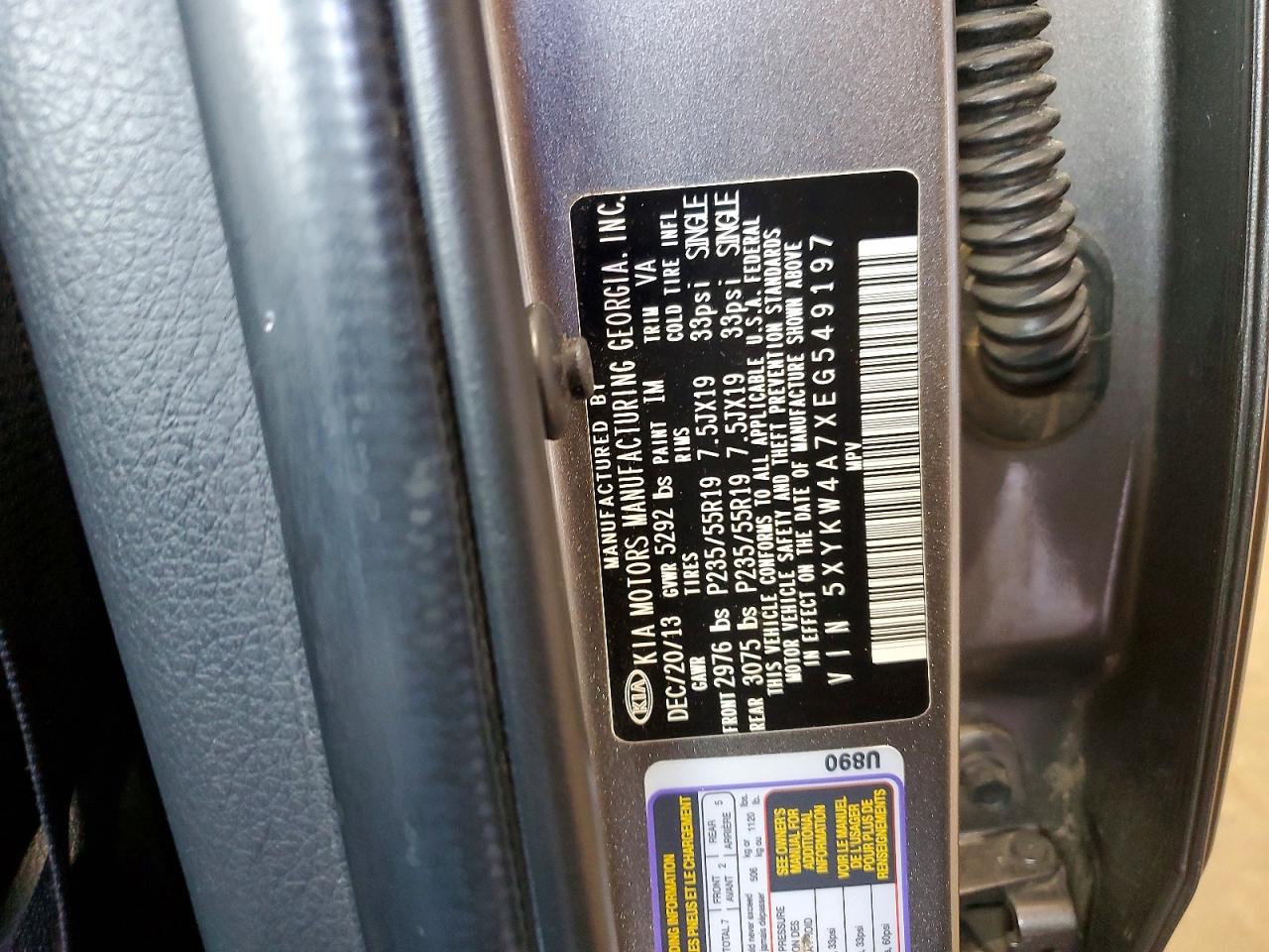 Kia Sorento Sx Limited