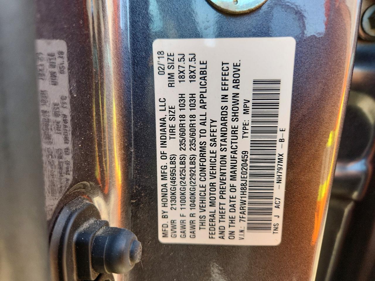 Honda Crv Exl