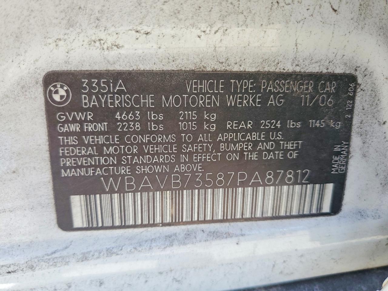 BMW 3 Series I