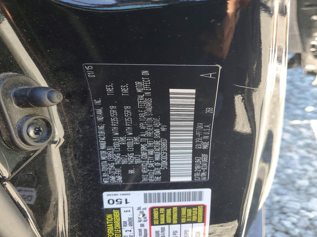 Toyota Sienna Limited Premium 7-passenger