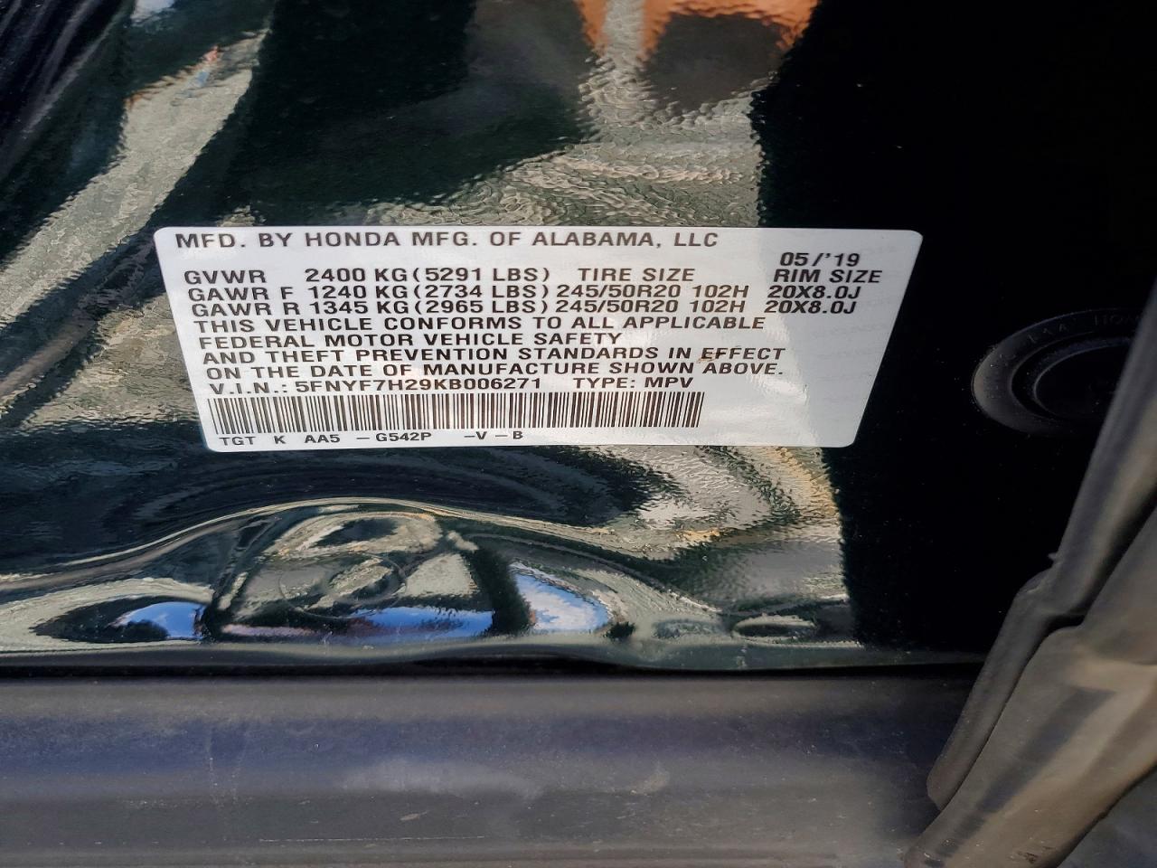 Honda Passport Sport