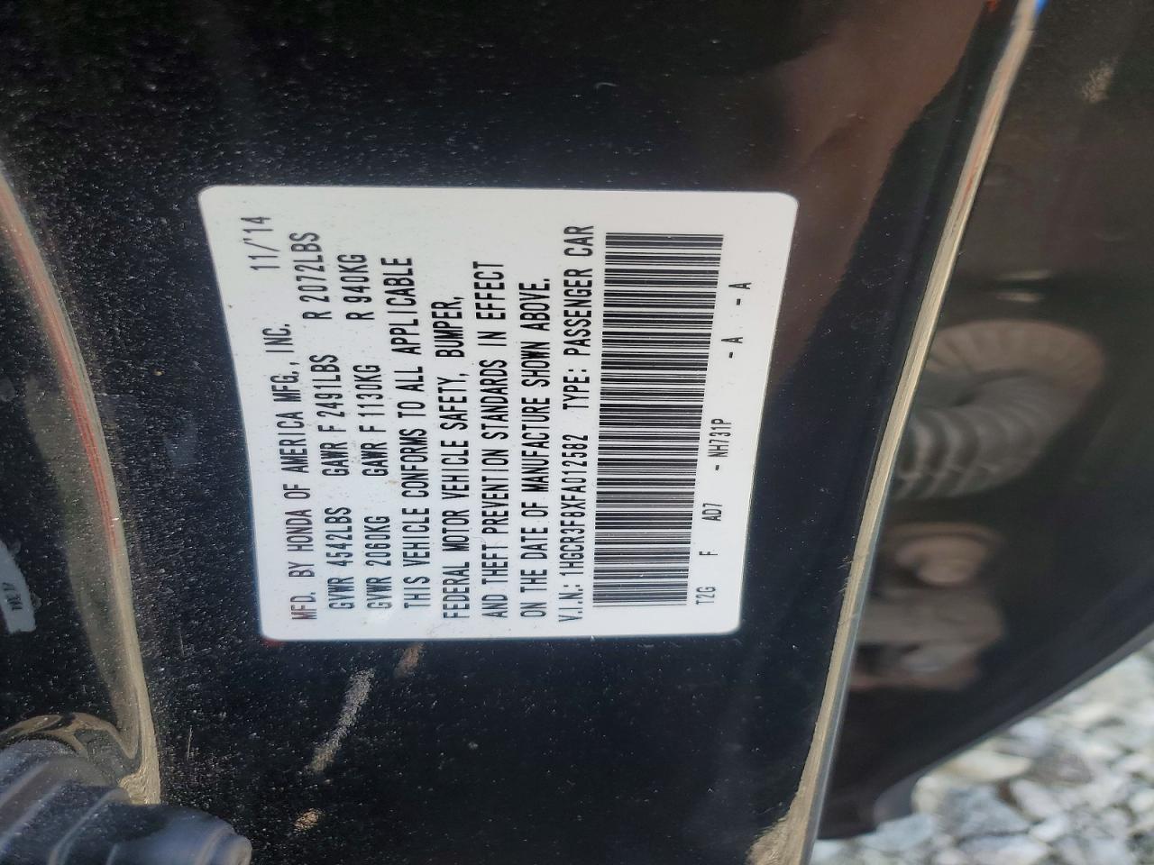 Honda Accord Exl