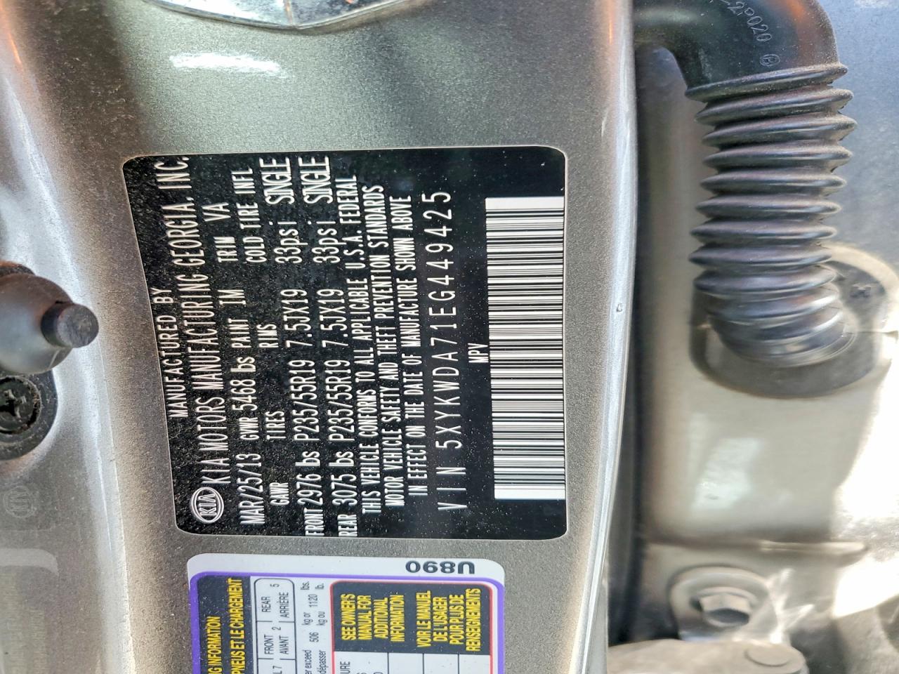 Kia Sorento Sx Limited