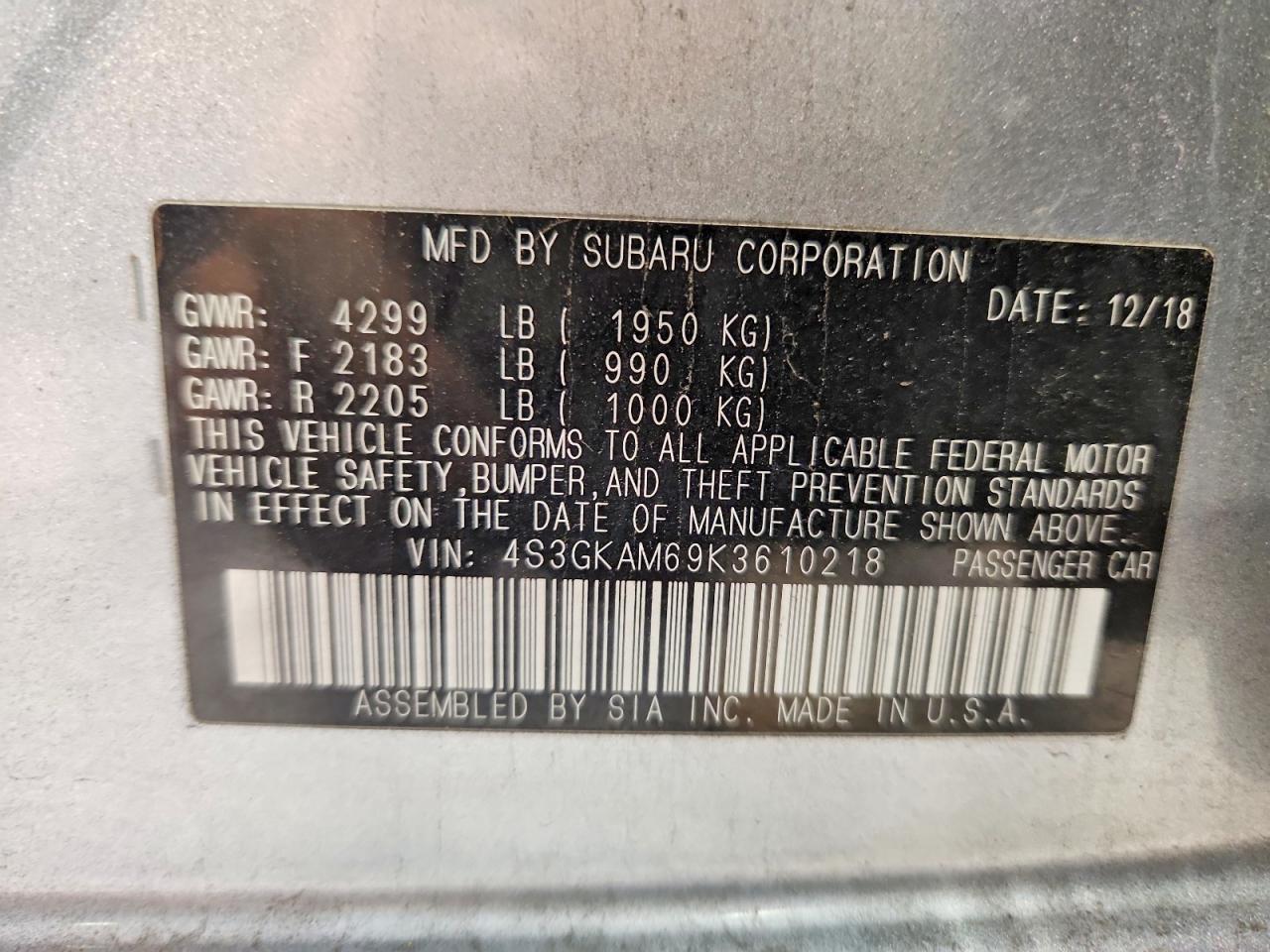 Subaru Impreza Sport