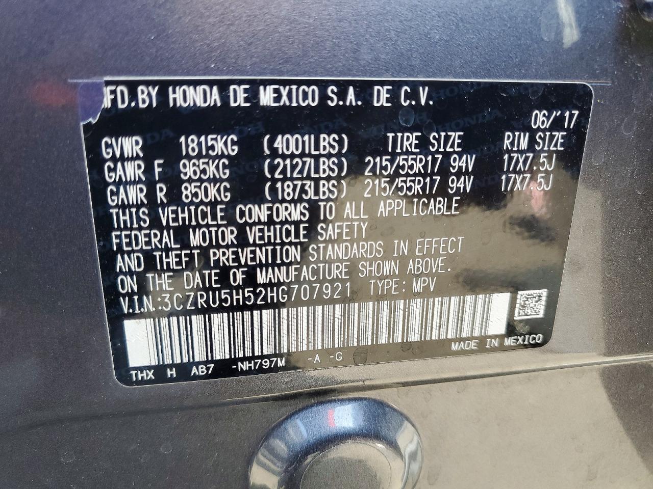 Honda HR-V Ex