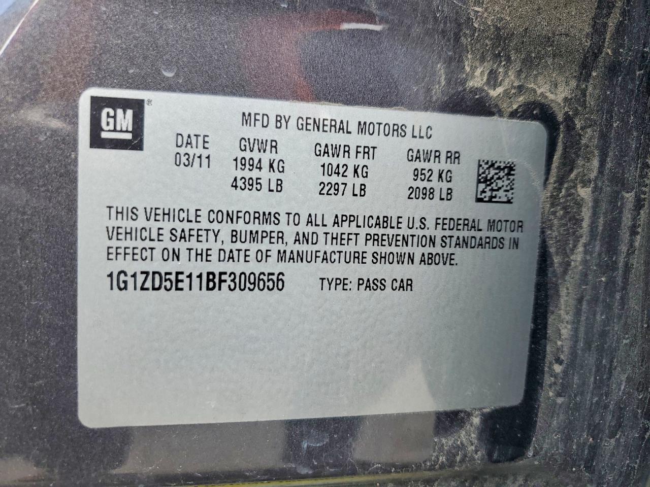 Chevrolet Malibu 2lt
