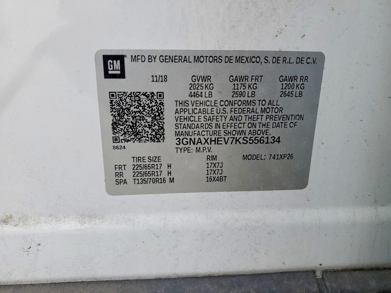 Chevrolet Equinox Ls