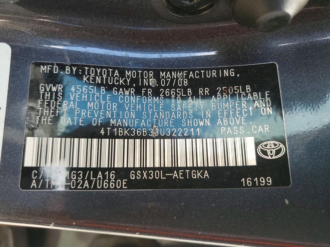 Toyota Avalon Xls