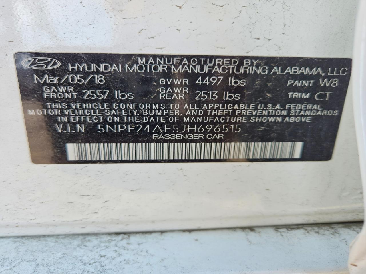 Hyundai SONATA Se