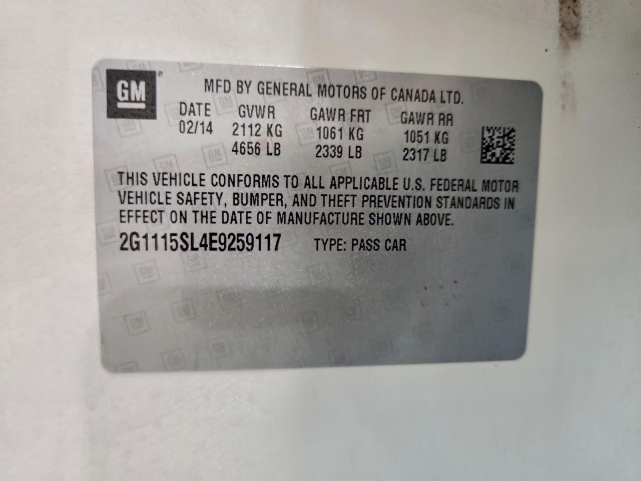 Chevrolet Impala Lt