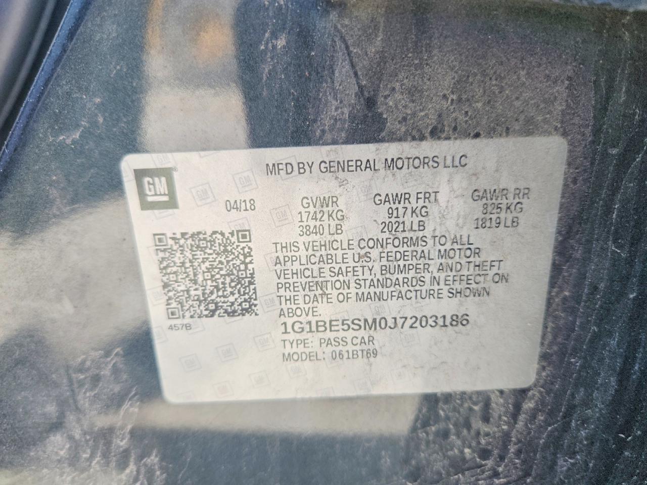 Chevrolet Cruze Lt