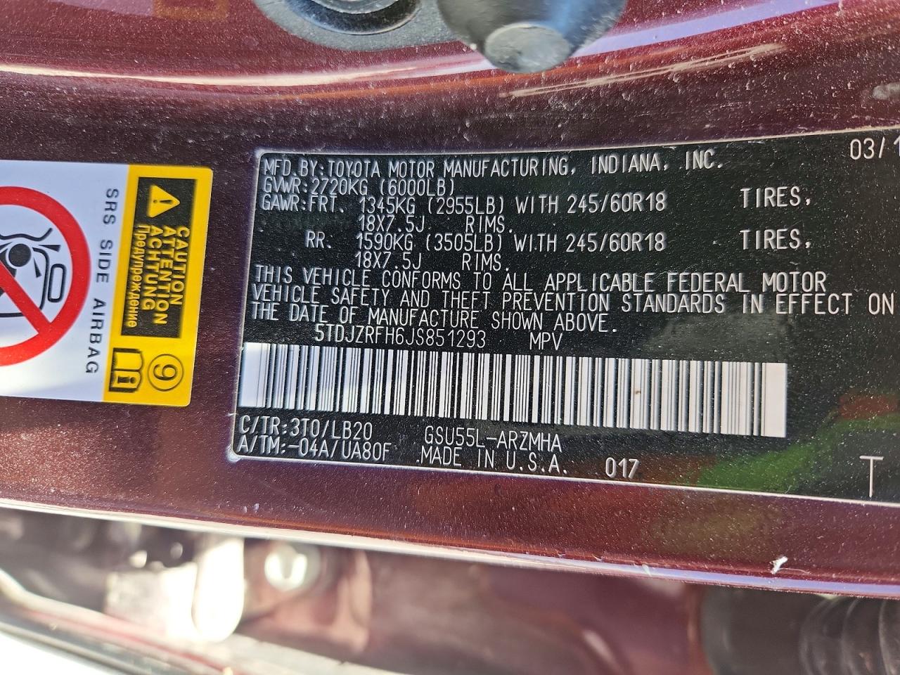Toyota Highlander Xle