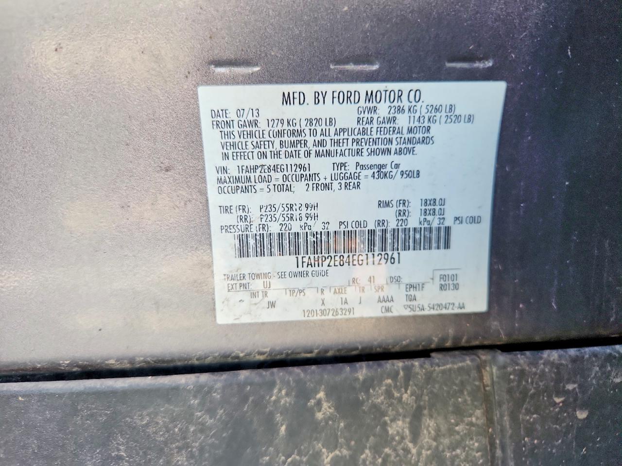 Ford Taurus Sel