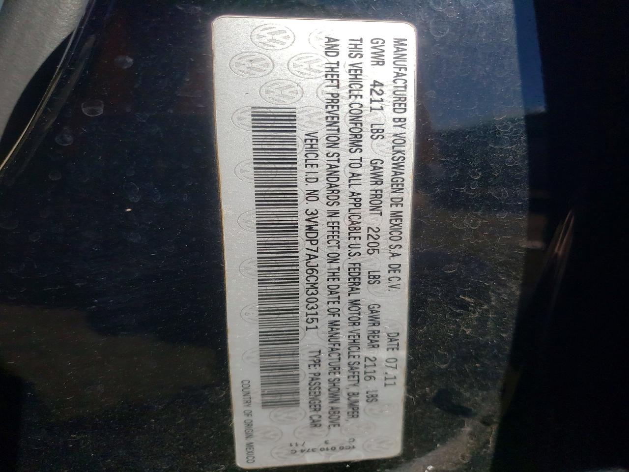 Volkswagen Jetta Se