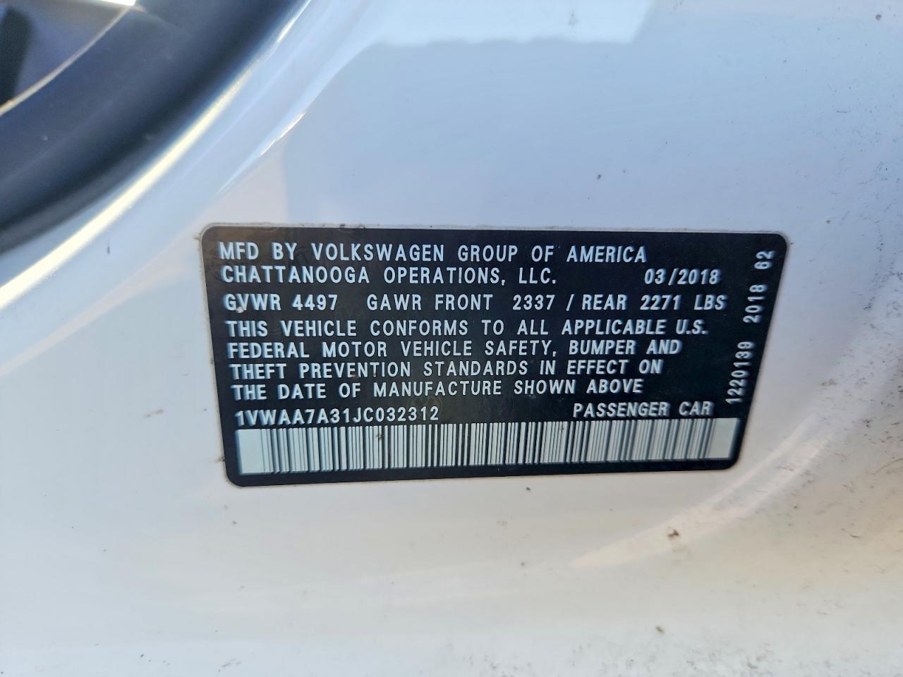 Volkswagen Passat S