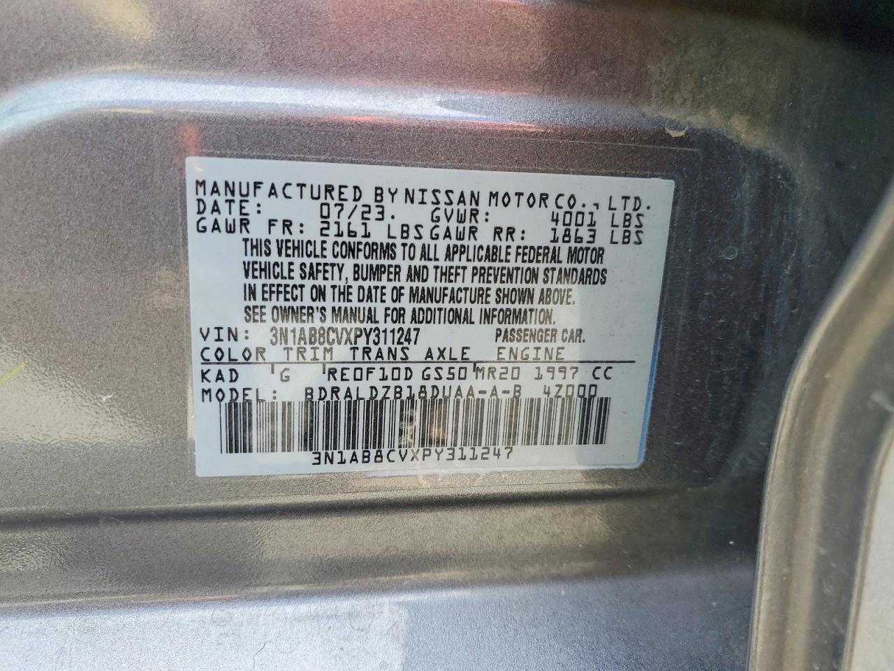 Nissan Sentra Sv