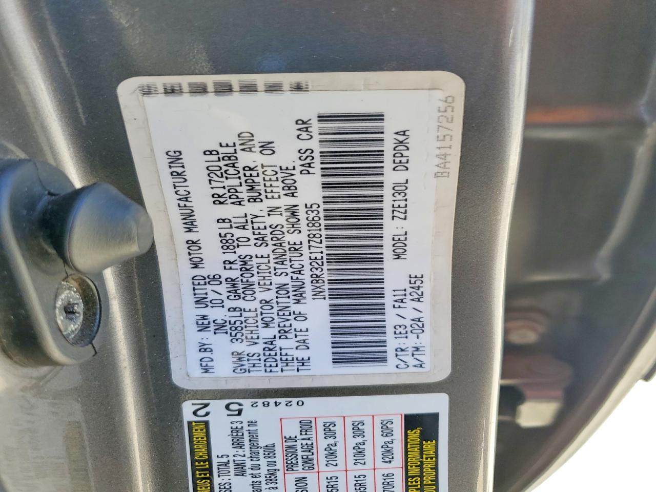 Toyota Corolla Ce