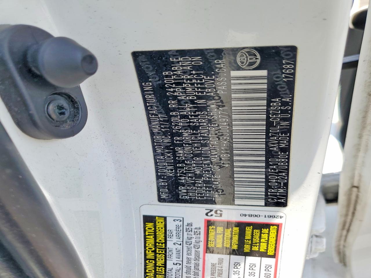 Toyota Camry Se
