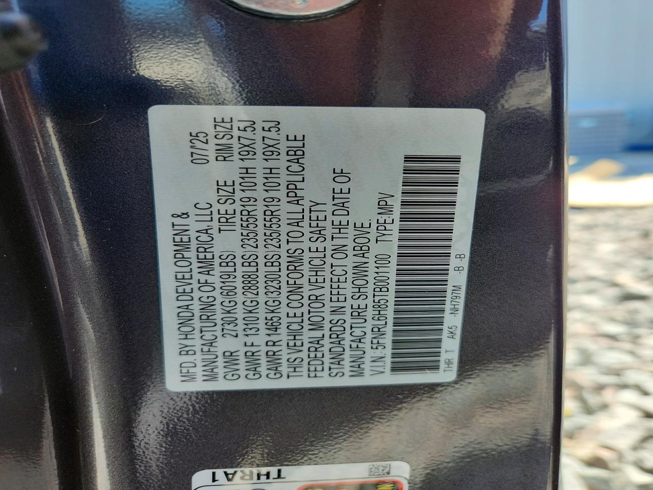 Honda Odyssey Touring