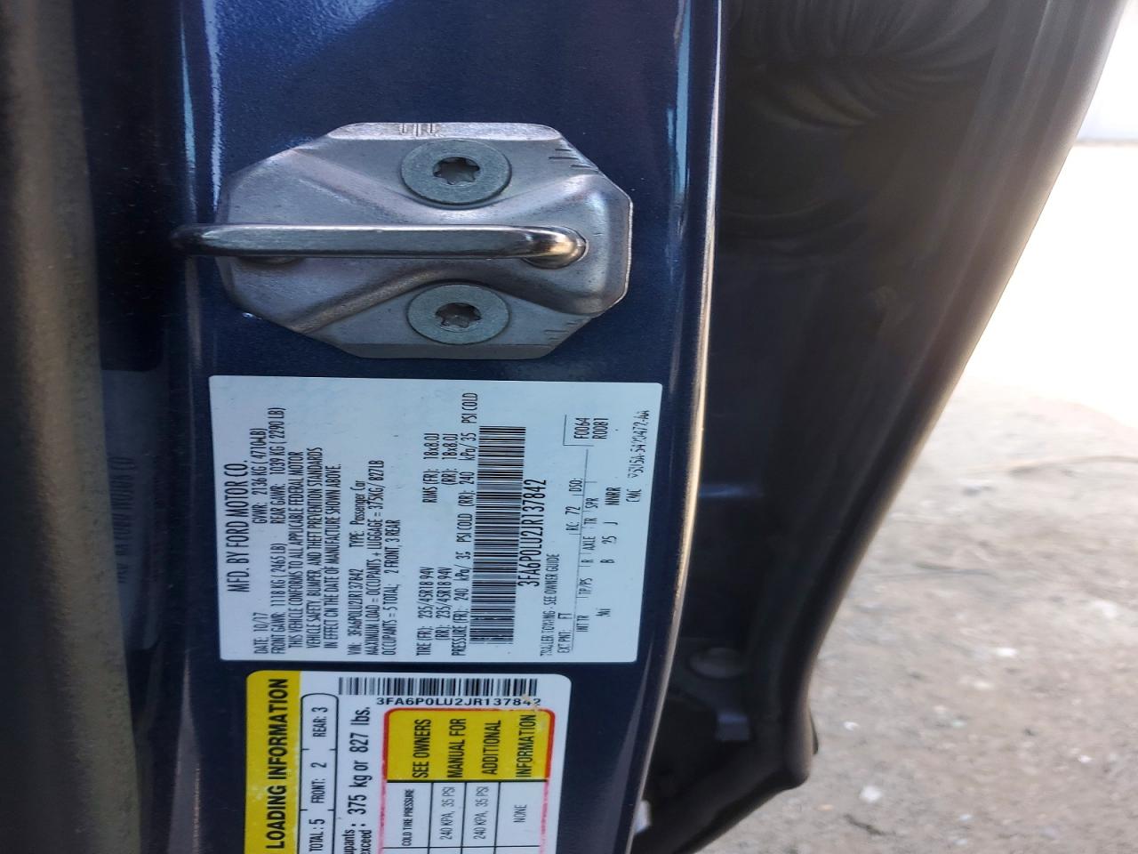 Ford Fusion Se Hybrid