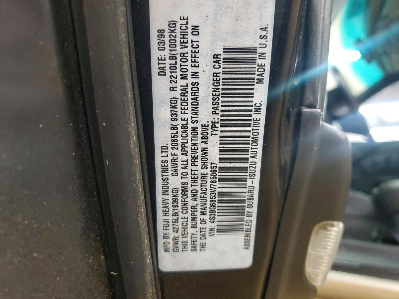 Subaru Legacy 30th Anniversary Outback