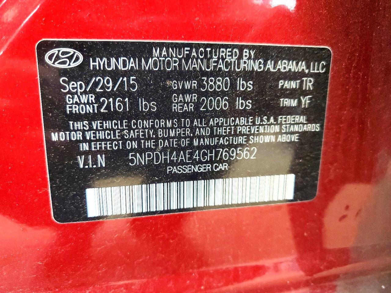Hyundai ELANTRA Value Edition