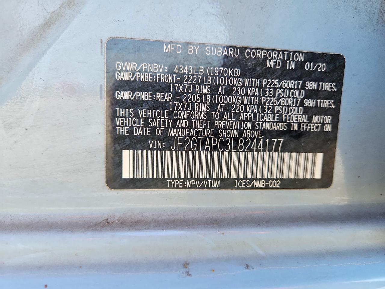 Subaru Crosstrek Premium