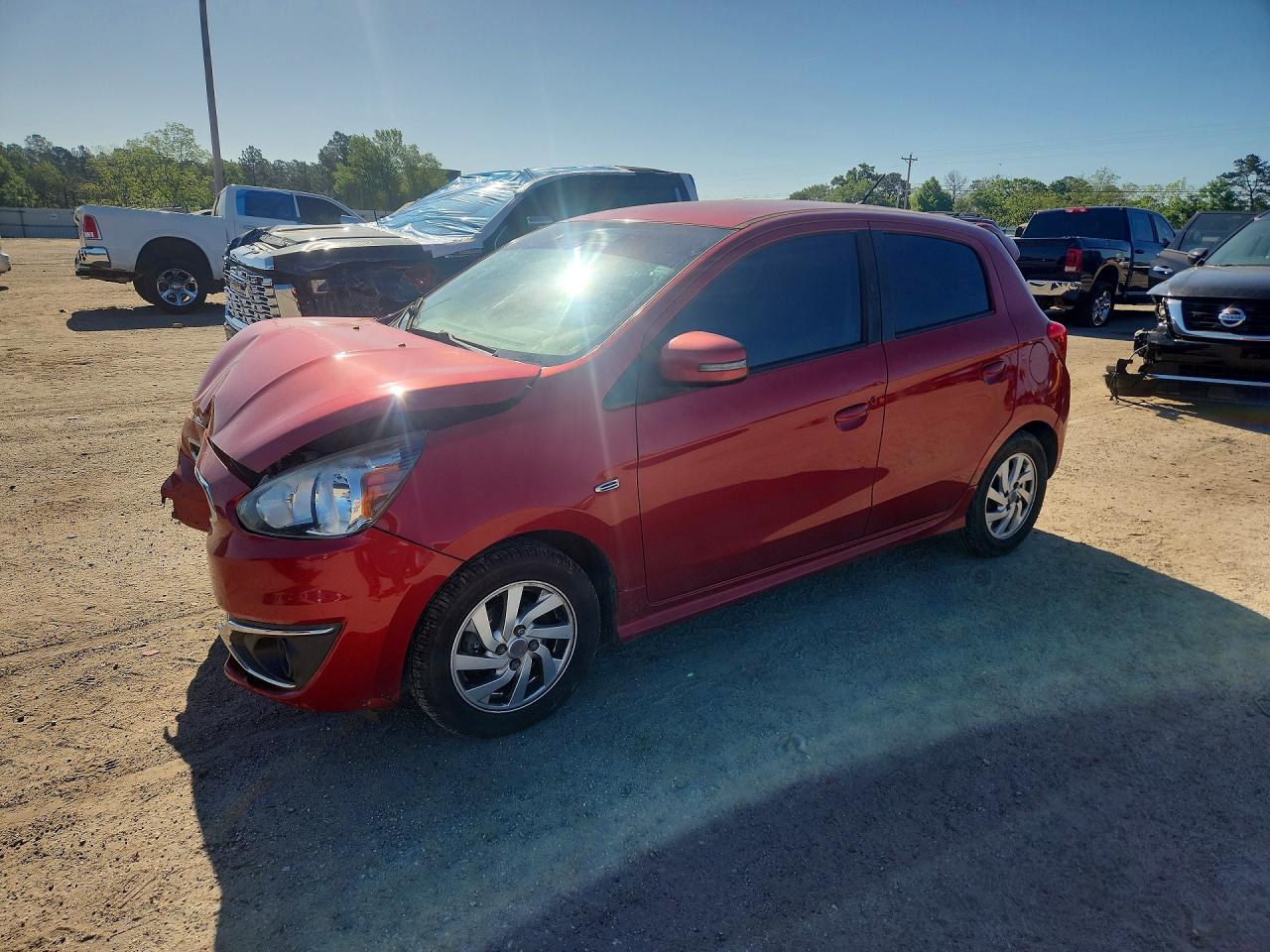 Salvage Mitsubishi Mirage Image